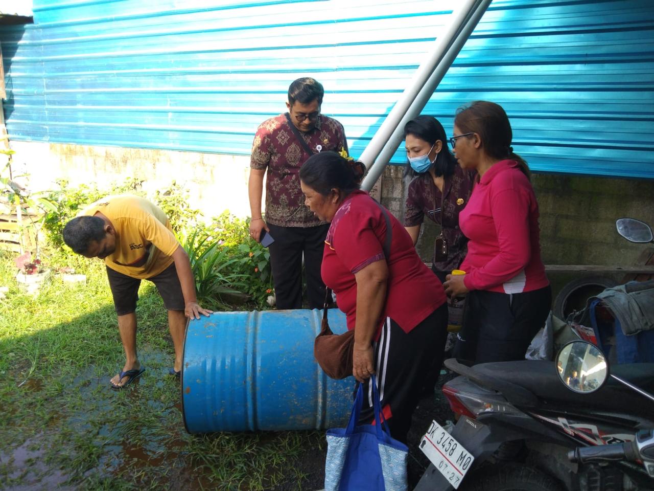 giat PE di wilayah br sangging desa kamasan 