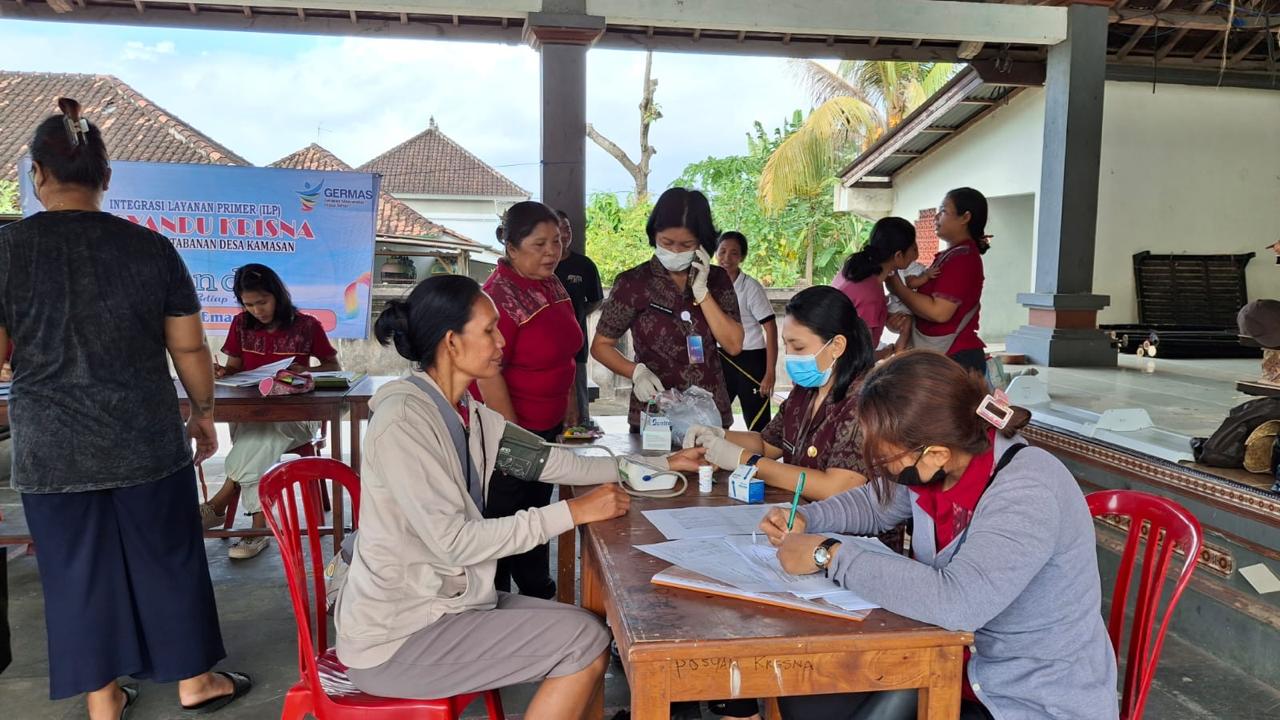 Giat posyndu ILP posyndu -Krisna br Tabanan desa kamasan ,pemberian vita A dan obat cacing