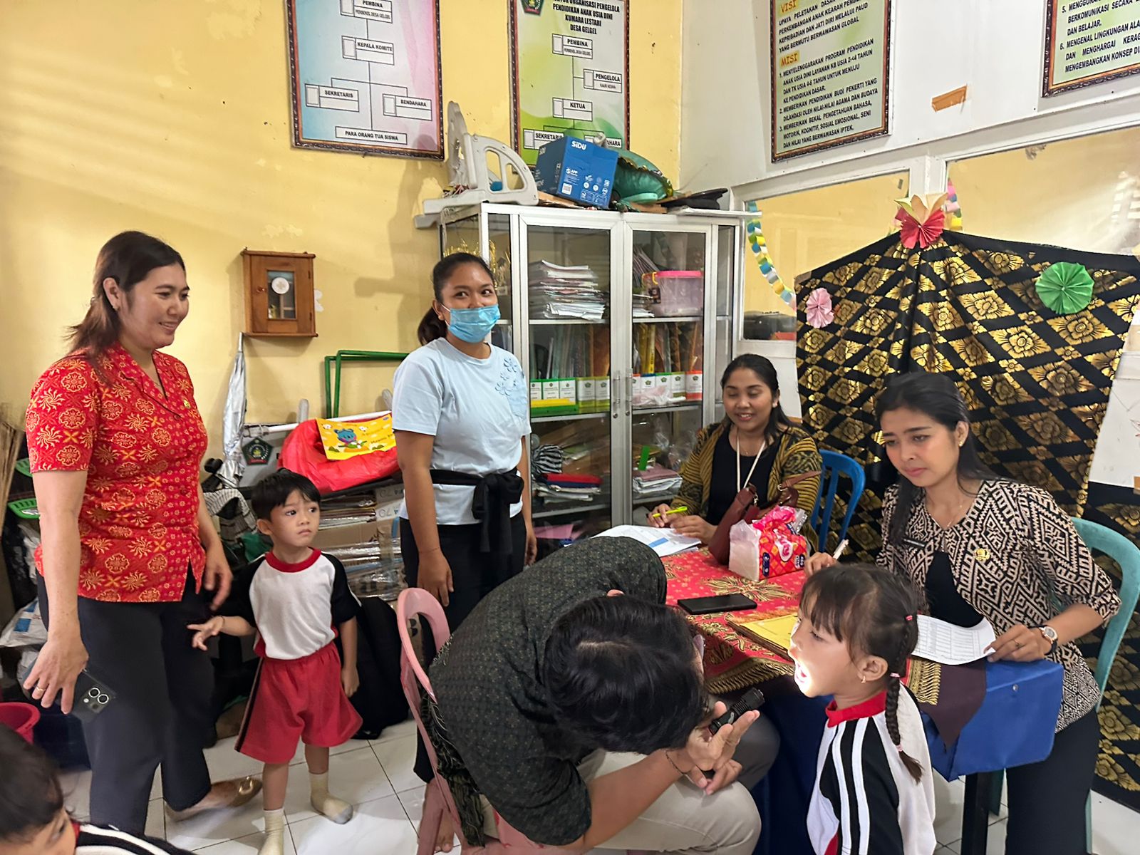 giat BIAS di sdn 2 spkk dengan jenis imunisasi MR dan HPV