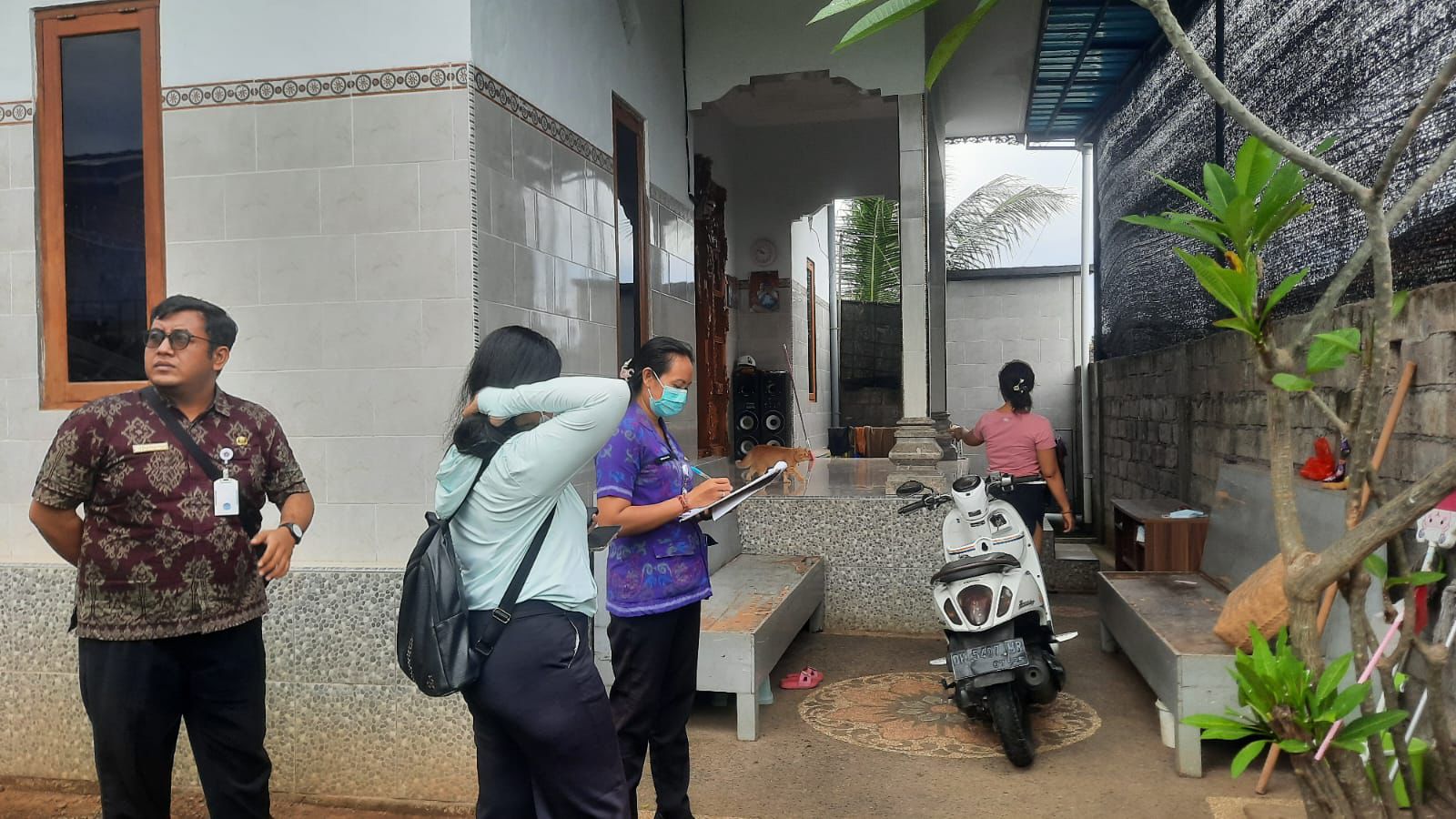 giat PE di wilayah desa tangkas