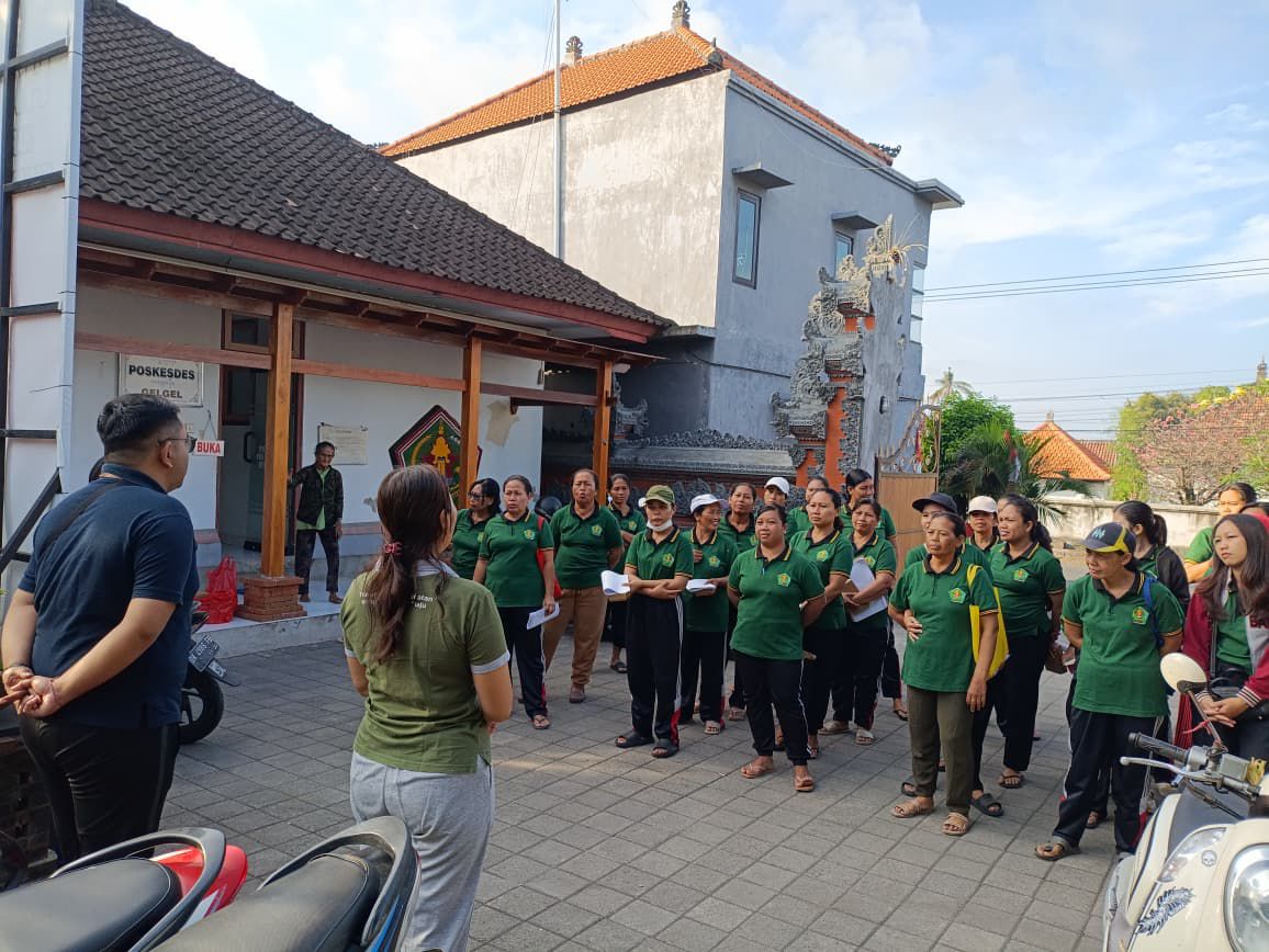 kegiatan Gertak PSN di Wilayah Desa Gelgel