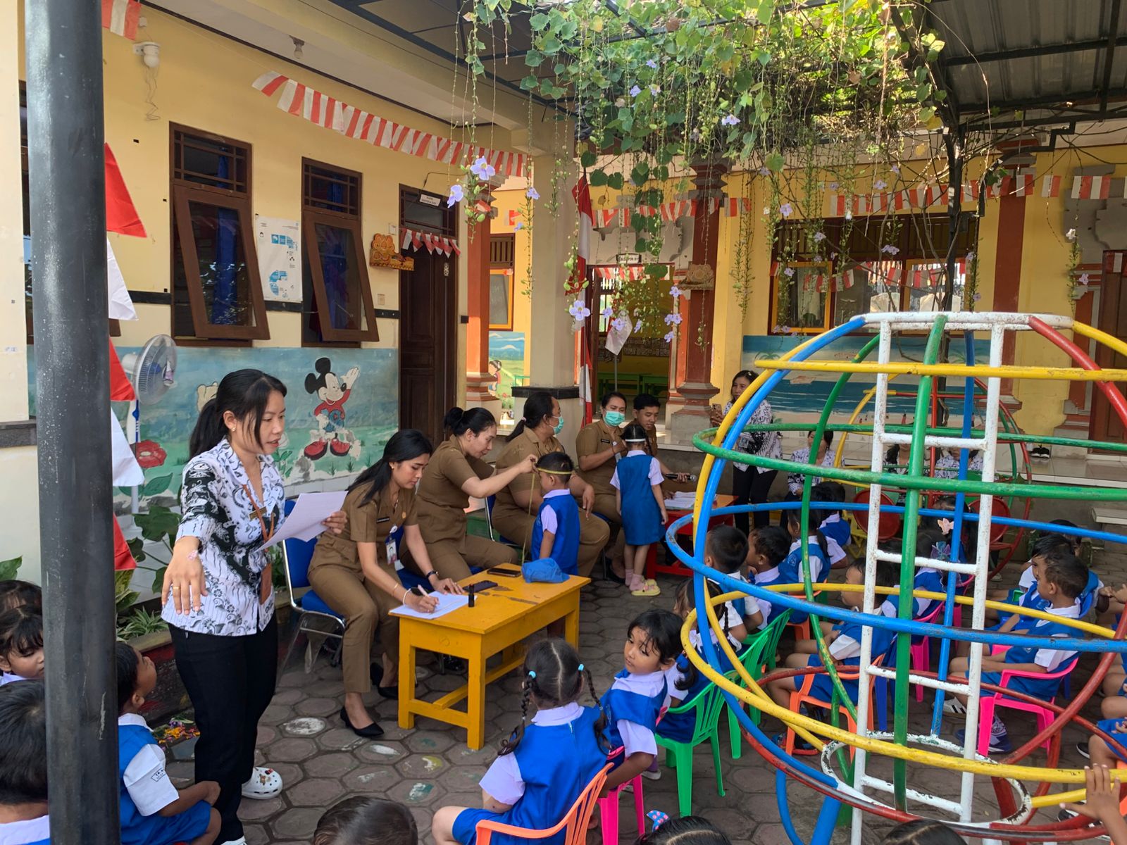 kegiatan DDTK di TK N Tangkas