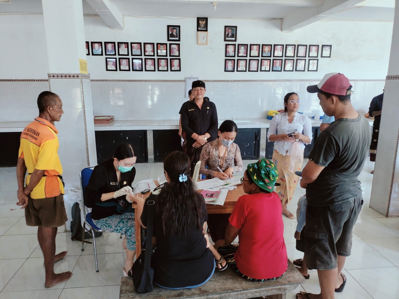 kegiatan Posyandu ILP Buana Ayu di Banjar Sangkan Buana