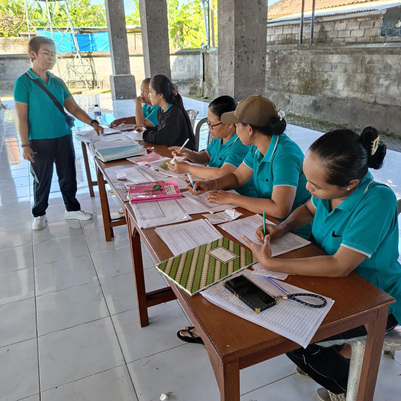 giat posyandu ILP dusun tusan desa tangkas