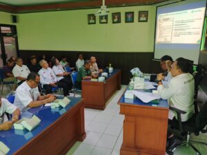 rapat lokakarya mini lintas sektor uptd. puskesmas klungkung 1