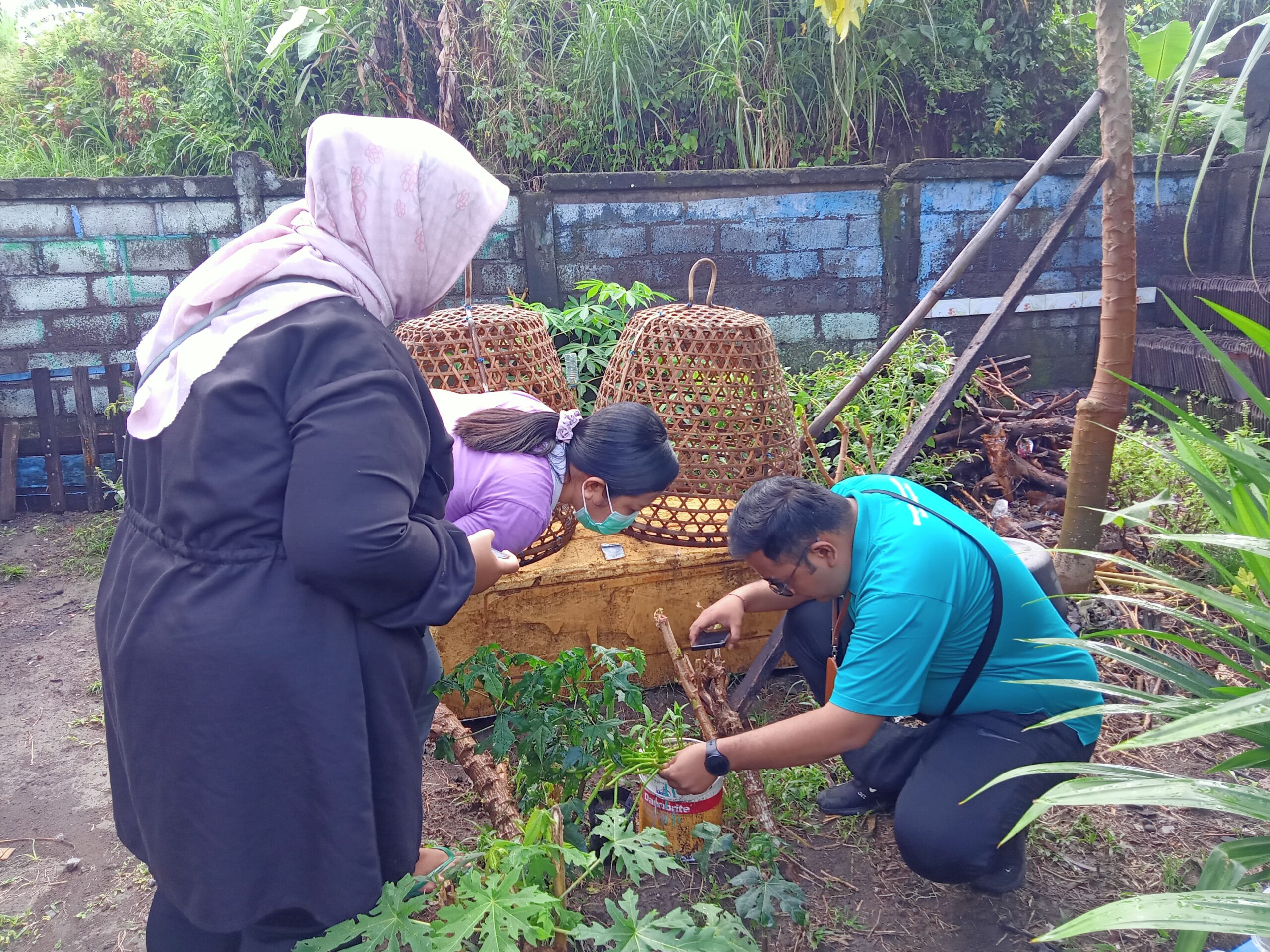 kegiatan PE di Desa Kampung Gelgel