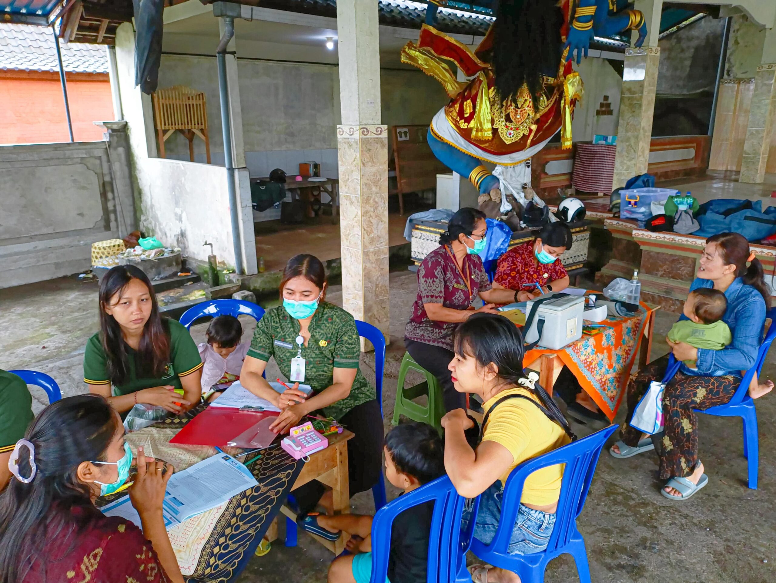 kegiatan Posyandu ILP, Sweaping Imunisasi, dan Pemantauan Pertumbuhan Balita di Wilayah Desa Gelgel