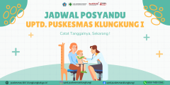 Jadwal Posyandu Wilayah Kerja UPTD. Puskesmas Klungkung I (Agustus 2026)